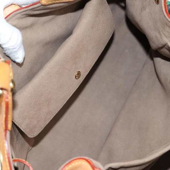 LOUIS VUITTON Monogram Multicolor Ursula Tote Bag Black M40124 LV Auth 132957V - Picture 12 of 16